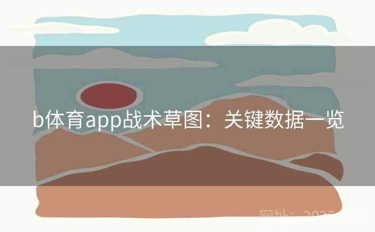 b体育app战术草图：关键数据一览