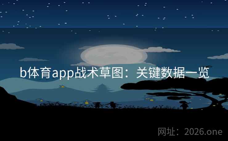 b体育app战术草图：关键数据一览