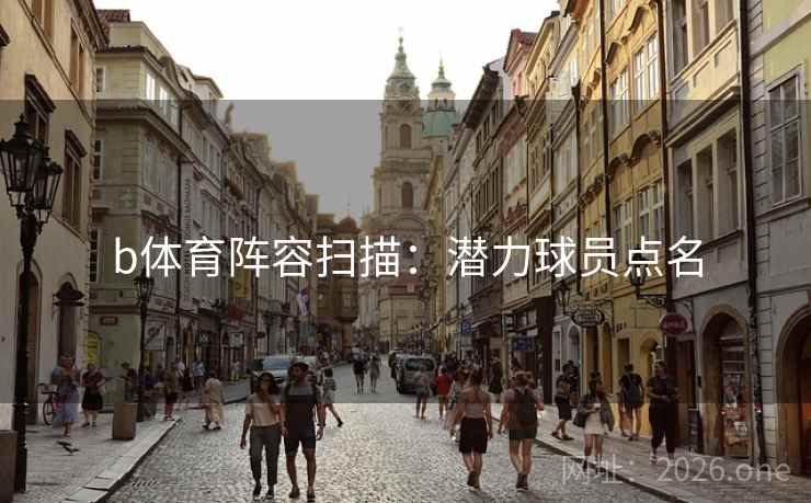 b体育阵容扫描：潜力球员点名