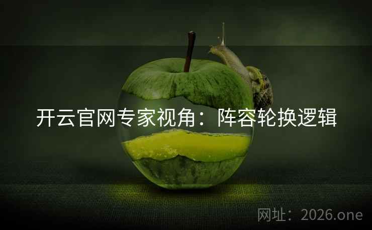 开云官网专家视角：阵容轮换逻辑