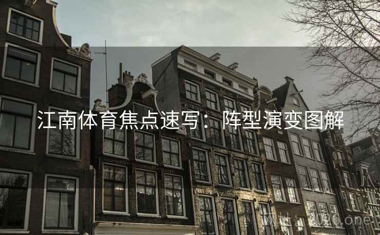 江南体育焦点速写：阵型演变图解