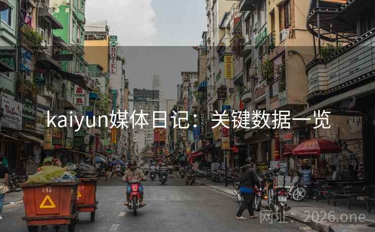 kaiyun媒体日记：关键数据一览